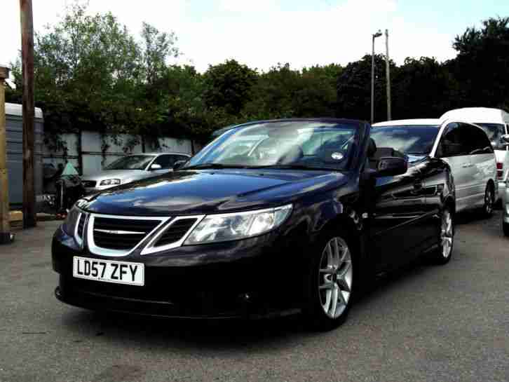 LATE 2007 57 NEW SHAPE SAAB 9-3 1.9 TiD VECTOR TURBO DIESEL CONVERTIBLE PX SWAP