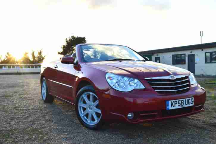 LATE 2008 58 CHRYSLER SEBRING 2.0 CRD LIMITED 4 SEATER CONVERTIBLE DIESEL MANUAL
