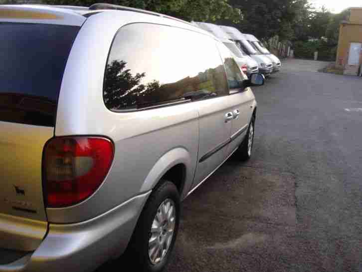 LEFT HAND DRIVE CHRYSLER GRAND VOYAGER 2.8 CRD 0CT 2007 STOW & GO MODEL