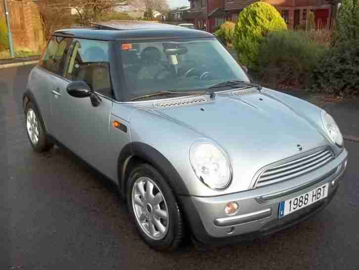 LEFT HAND DRIVE LHD MINI COOPER SPANISH REGISTERED TRANSFER INCLUDED