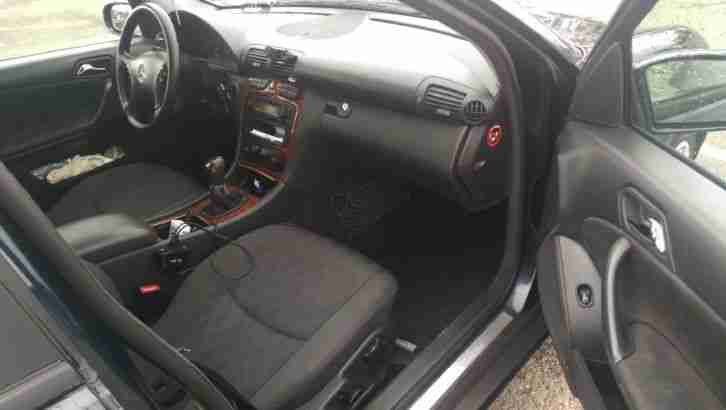 LEFT HAND DRIVE MERCEDES C CLASS 180 ESTATE NAVIGATION SYSTEM PETROL AC