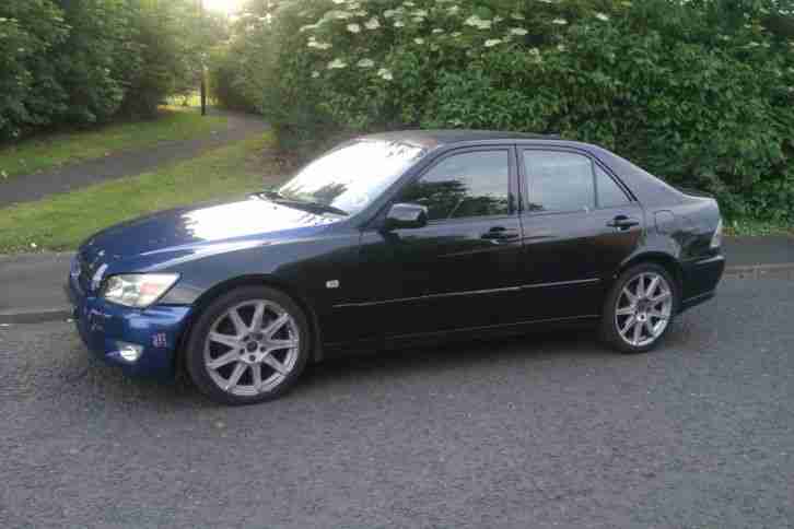 LEXUS 1S200 2002 02 Reg, was damage repaired, now needs paint and finishing.