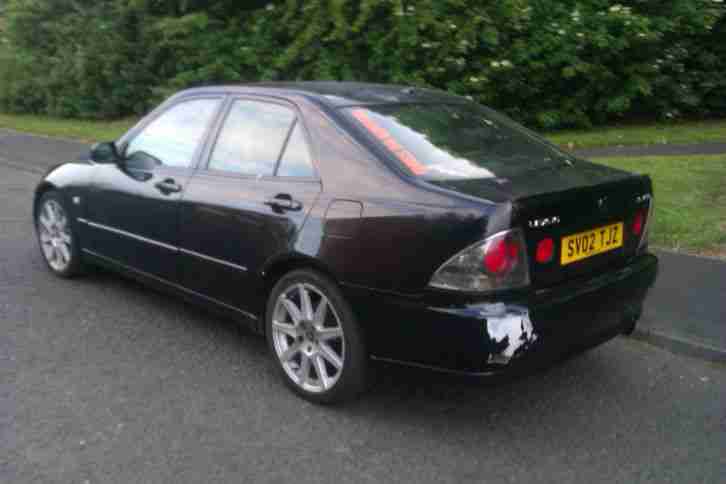 LEXUS 1S200 2002 02 Reg, was damage repaired, now needs paint and finishing.