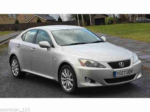 LEXUS IS 200 2.2 DIESEL SILVER SPORT SUPERB CAR FULL LEATHER