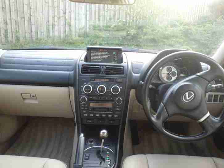 **LEXUS IS200 2005 NO PREVIOUS OWNERS**