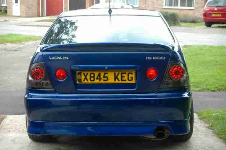 LEXUS IS200 SE 2001 FULL BODY KIT, 20IN WHEELS, YEARS MOT A GREAT CAR IN ESSEX.
