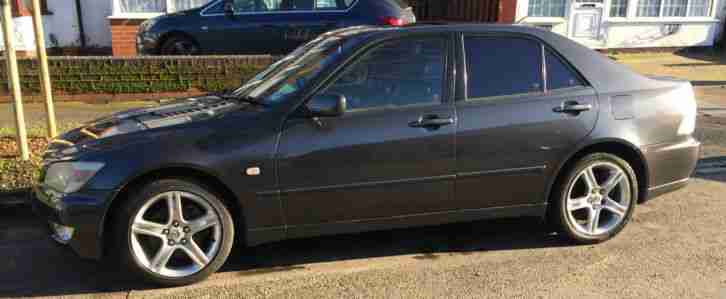 LEXUS IS200 SE 4DR 2.0 GUN METAL GREY 6 SPEED MANUAL LPG GAS BI FUEL PETROL