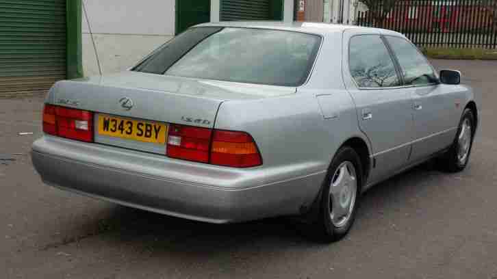 LEXUS LS400 LS 400 W 2000 AUTO 118K DUAL FUEL LPG GAS MONUMENTAL SPEC!