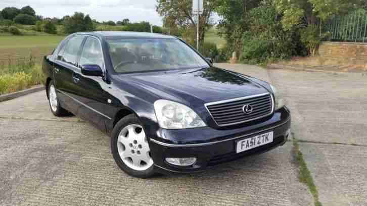 LEXUS LS430 NO RESERVE don't go for s class or 7 series!