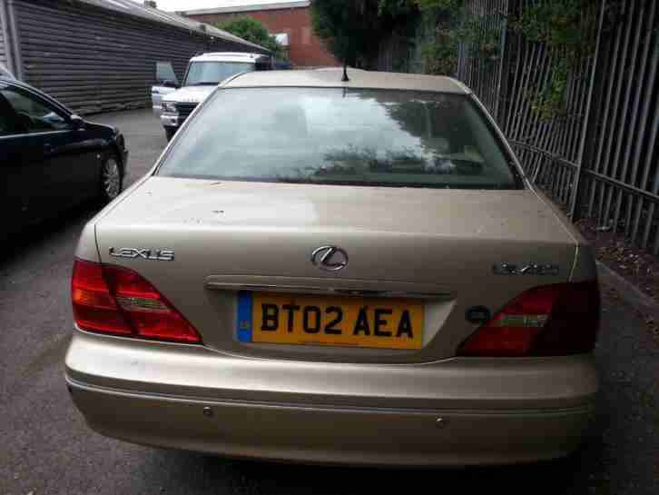LEXUS LS430 SAT NAV ALLOYS LEATHER AUTOMATIC 12 MONTHS MOT SERVICE HISTORY