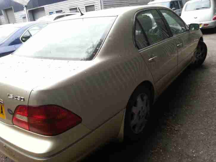 LEXUS LS430 SAT NAV ALLOYS LEATHER AUTOMATIC 12 MONTHS MOT SERVICE HISTORY