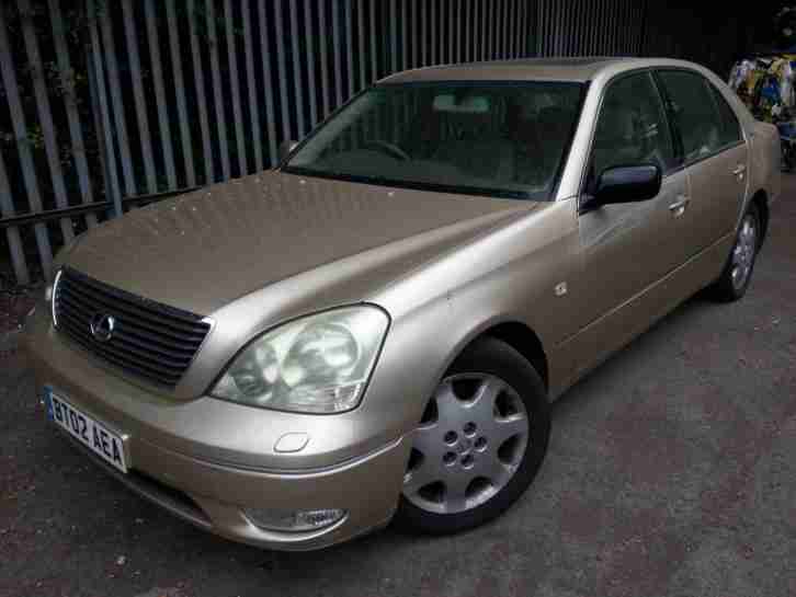 LEXUS LS430 SAT NAV ALLOYS LEATHER AUTOMATIC 9MONTHS MOT SERVICE HISTORY PX