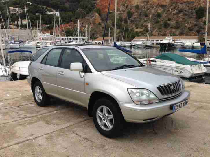 LEXUS RX 300 3.0 AUTO SE 4X4 SAT NAV FULL LEATHER RHD NOT LHD IN SPAIN