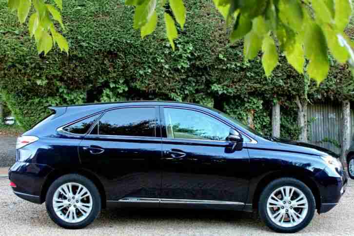 LEXUS RX 450H SE L CVT HYBRID FULL MAIN DEALER HISTORY LONG MOT FULL SPEC