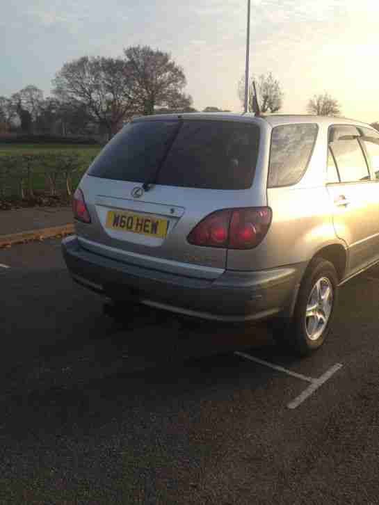 LEXUS RX300, SILVER, 12 MONTHS MOT, RELIABLE 4x4