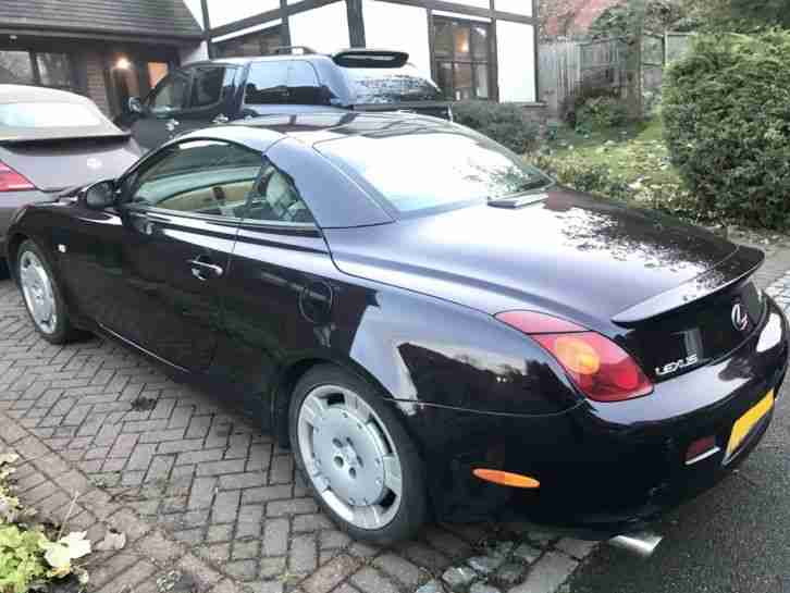 LEXUS SC430 AUTO 4.3L Full Leather Hard Top 2002