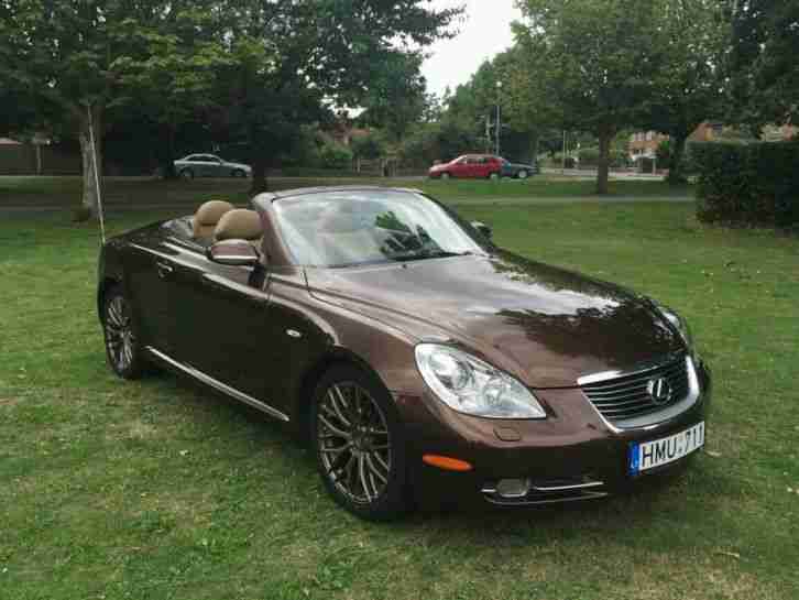 LEXUS SC430 CONVERTIBLE LEFT HAND DRIVE