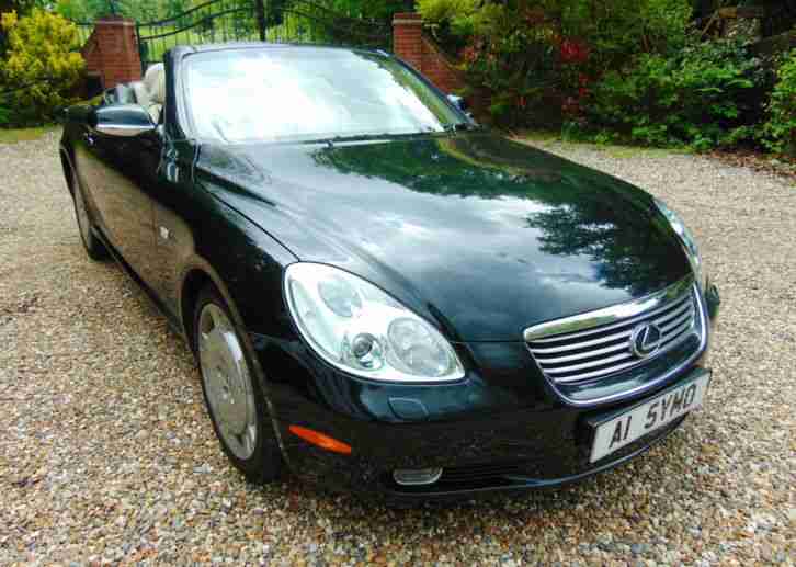 + + LEXUS SC430 HARDTOP CONVERTIBLE 45000MLS + +