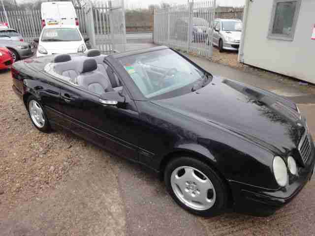 LHD 2003 Mercedes CLK200K Cabriolet Elegance Auto SPANISH REGISTERED