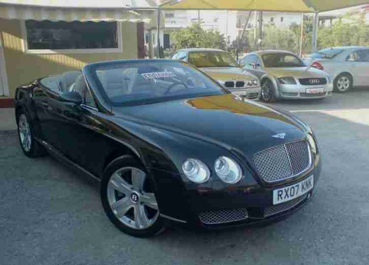 LHD 2007MY, Bentley Continental 6.0 auto GTC, 560 bhp, LEFT HAND DRIVE, FSH