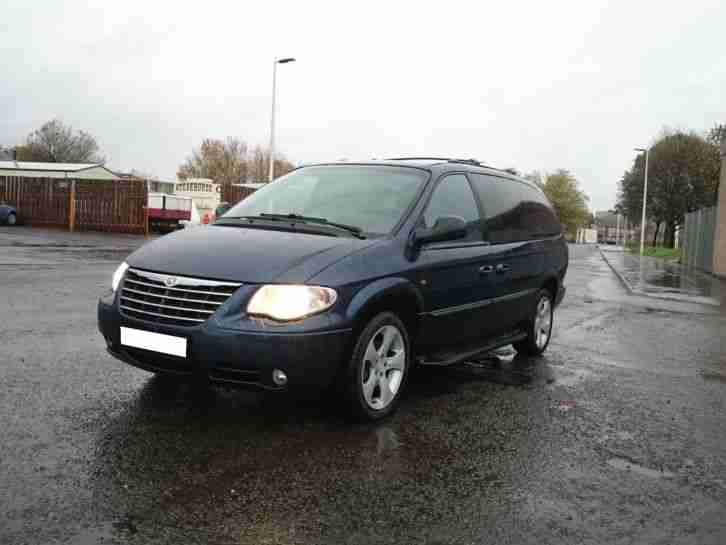 LHD Chrysler Grand Voyager 2.8CRD Limited LTD 5dr Heated Leather~SATNAVPark Aid