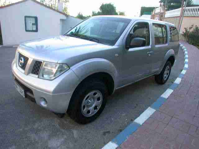 LHD IN SPAIN NISSAN PATHFINDER 2.5 DCi 4x4 2006 7 seats LEFT HAND DRIVE