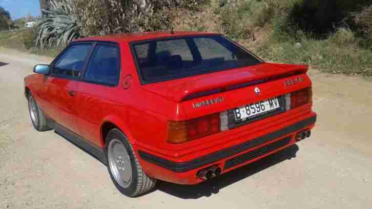 LHD MASERATI 222SR IN SPAIN LEFT HAND DRIVE SPANISH REG FROM NEW