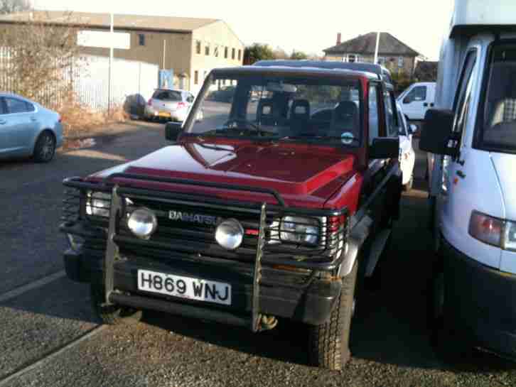 LOOK 1990 FOURTRAK EL DIESEL RED