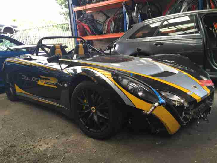LOTUS 2 ELEVEN 1.8 SUPERCHARGED BLACK DAMAGE REPAIRABLE SALVAGE