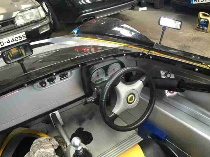 LOTUS 2 ELEVEN 1.8 SUPERCHARGED BLACK DAMAGE REPAIRABLE SALVAGE