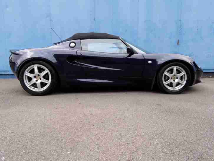 LOTUS ELISE 1.8 BLUE 2 DOOR CONVERTIBLE MANUAL PETROL LOW MILEAGE