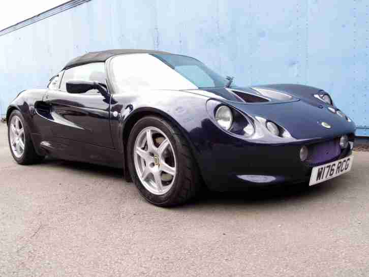 LOTUS ELISE 1.8 BLUE 2 DOOR CONVERTIBLE MANUAL PETROL LOW MILEAGE