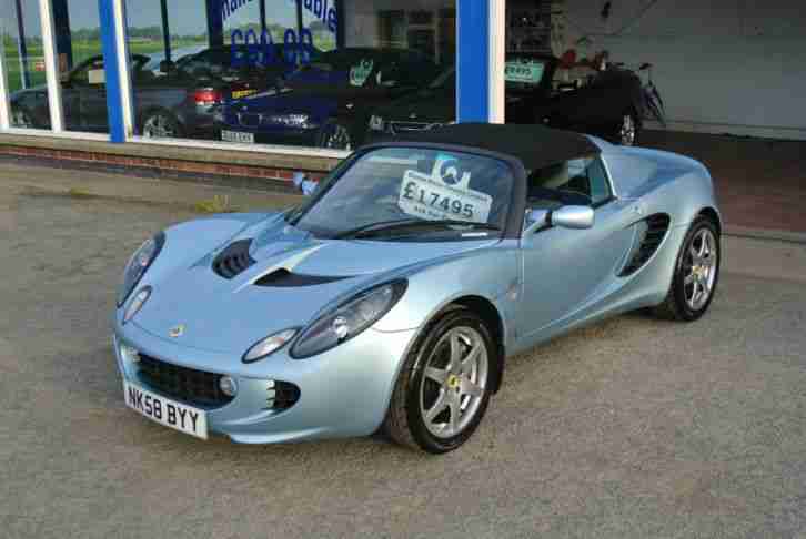 LOTUS ELISE S TOURING 2008 58 PLATE NEW SHAPE FULL LEATHER PROBAX SEATS A C