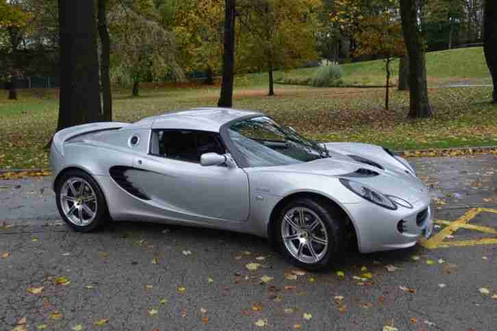 LOTUS ELISE SC (SUPERCHARGED) Very Rare Moonstone Silver+Factory Hardtop! (2007)