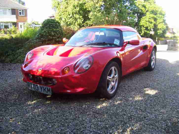 LOTUS ELISE SERIES 1 RED 49956 miles