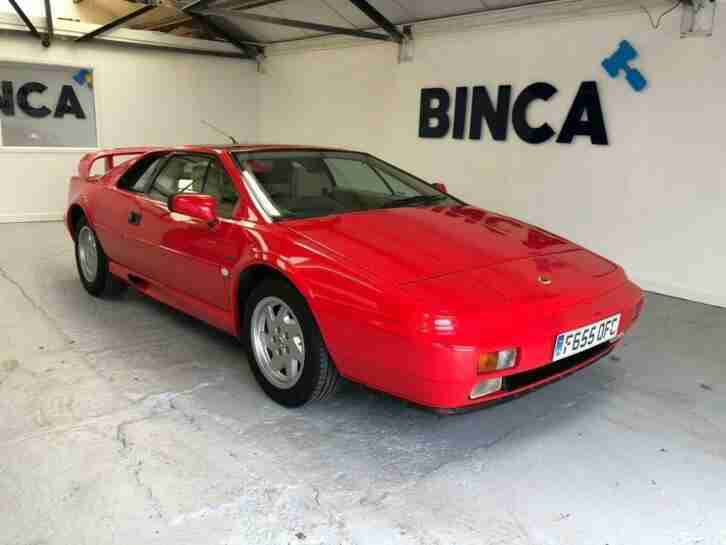 LOTUS ESPRIT 2.2 Turbo Coupe 2dr Petrol Manual 210 bhp 1989 Petrol Manual