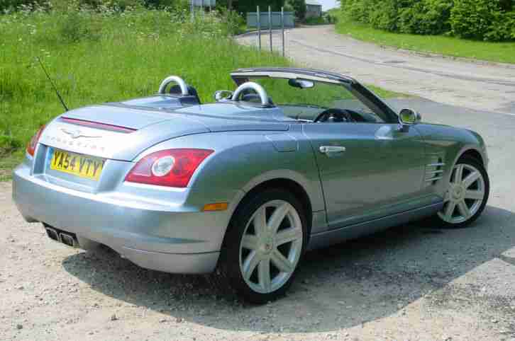 LOVELY EXAMPLE 2005 CHRYSLER CROSSFIRE 3.2 V6 ROADSTER CONVERTIBLE / PX