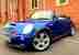 LOW MILES 2006 MINI COOPER S CONVERTIBLE 1.6 PETROL SUPERCHARGED BLUE 3 DOOR