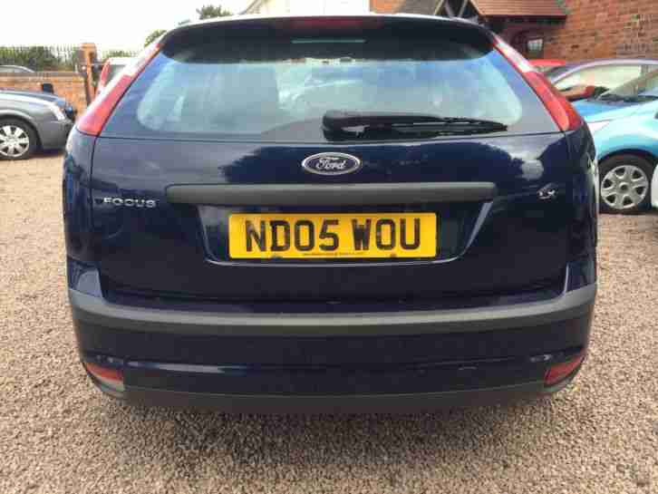 LOW MILES NEW SHAPE 2005 FORD FOCUS 1.6 LX SERVICE HISTORY 2 KEYS 5 DOOR HBACK