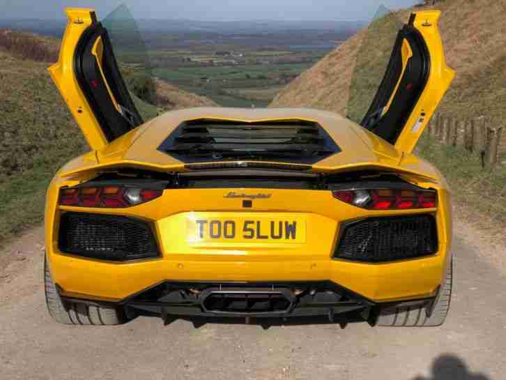 Lamborghini Aventador for sale - 64 plate with special Giallo Paint & full PFF