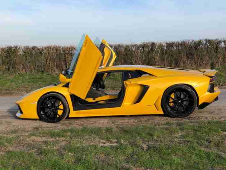 Lamborghini Aventador for sale - 64 plate with special Giallo Paint & full PFF