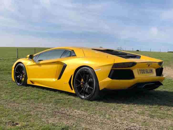 Lamborghini Aventador for sale - 64 plate with special Giallo Paint & full PFF