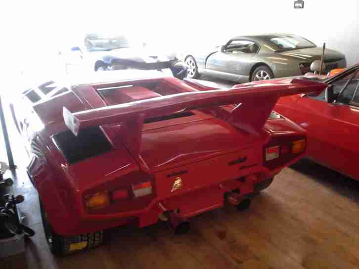 Lamborghini Countach mirage** 6.3 litre v8** Audi gearbox **