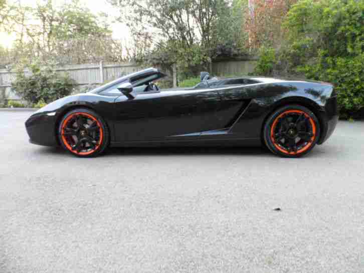 Lamborghini Gallardo 5.0 V10 4WD 2dr 2008 (58 reg) convertible ONLY 10,800 MILES