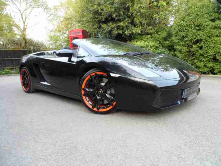 Lamborghini Gallardo 5.0 V10 4WD 2dr 2008 (58 reg) convertible ONLY 10,800 MILES
