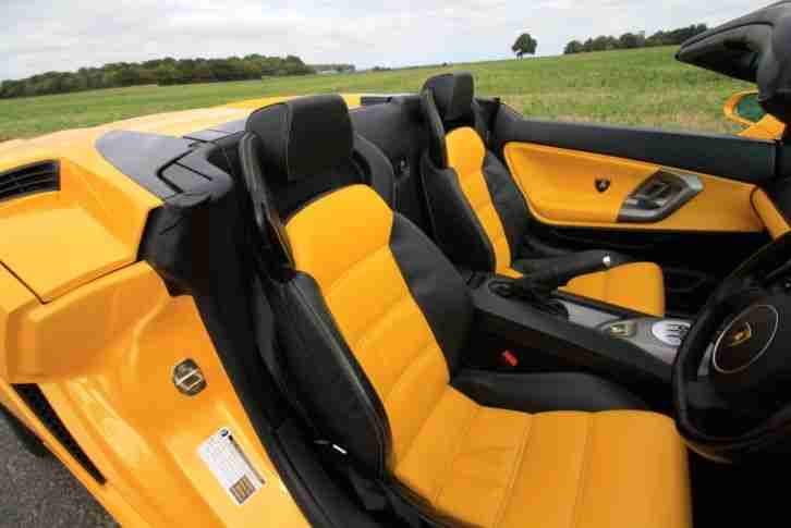 Lamborghini Gallardo 5.0 V10 Spyder E-Gear 4WD. 2006. Just 18,800 Miles from new