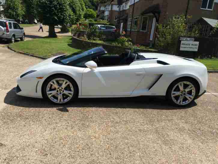 Lamborghini Gallardo 5.2 SPYDER LP550-2 E-Gear 2dr ONE OWNER 2012 / 61 REG