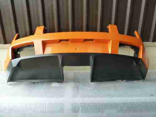 Lamborghini Gallardo Genuine Rear Bumper with Diffuser - Orange