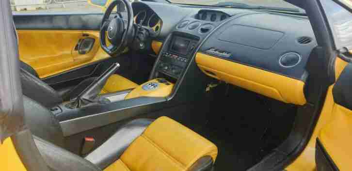 Lamborghini Gallardo LP500-4 LHD 2005 V10 6-Speed E-Gear Coupe 493BHP FACE LIFT