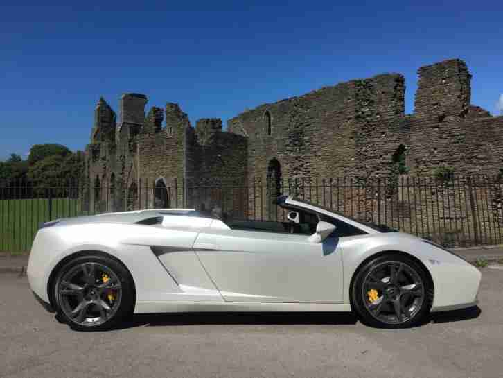 Lamborghini Gallardo Spyder 5.0 V10 520bhp E Gear **Full Lamborghini History**